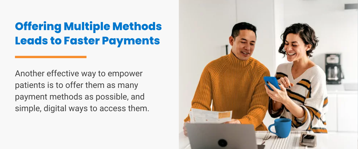 Multiple Methods Leads to Faster Payments