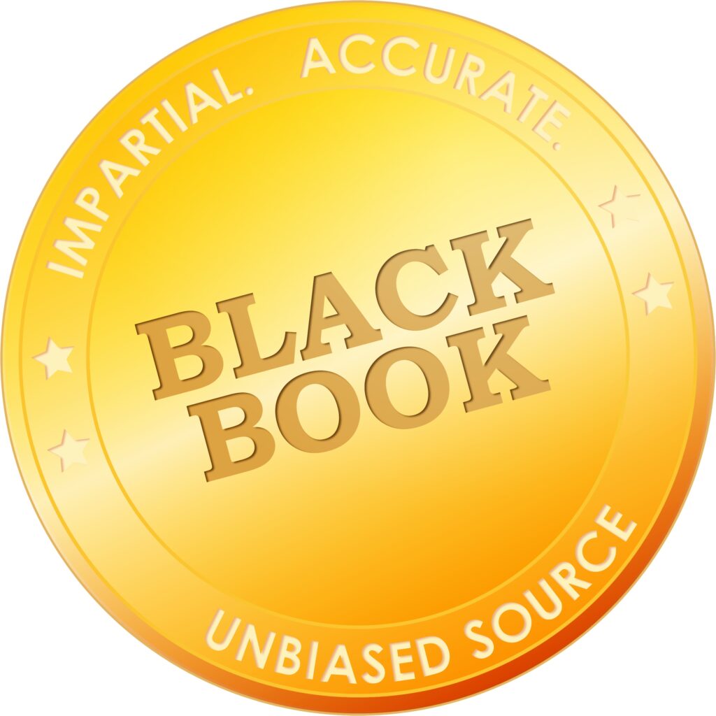 Black Book Market Research award badge