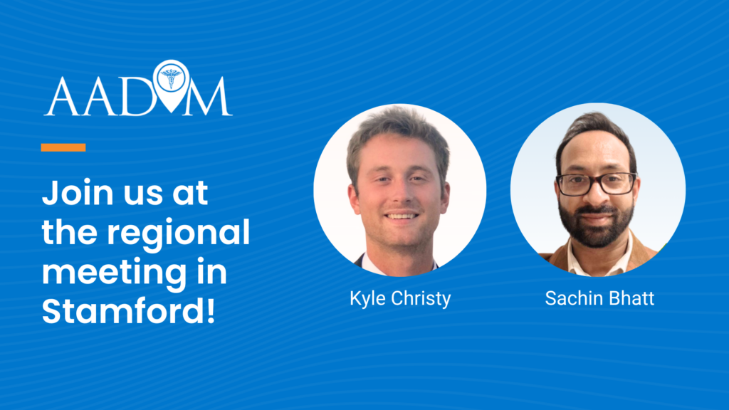 Shachin Bhatt and Kyle Christy at AADOM