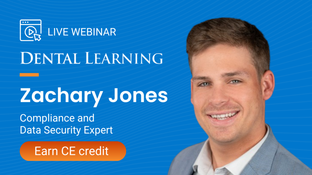 Zachary Jones, host of Mastering HIPAA Compliance webinar